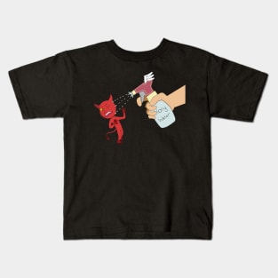 Begone Devil! Kids T-Shirt